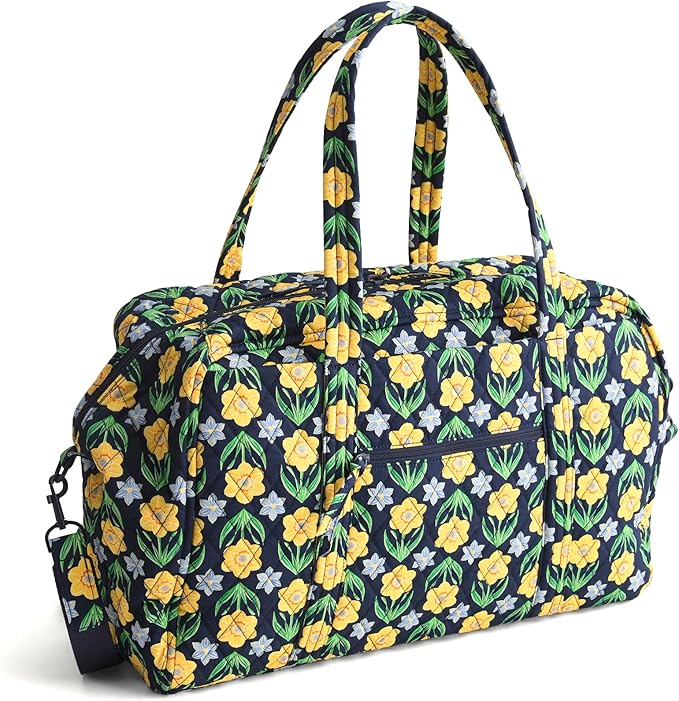 Vera Bradley Women's Miramar Weekender Travel Bag - Premium Cotton