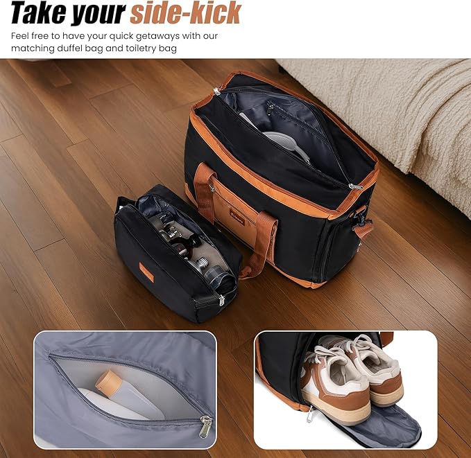 Expandable Luggage Sets 5 Piece with Detachable Spinner Wheels and TSA Lock,ABS Hard Case Suitcases with Wheels,Carry On Luggage Set