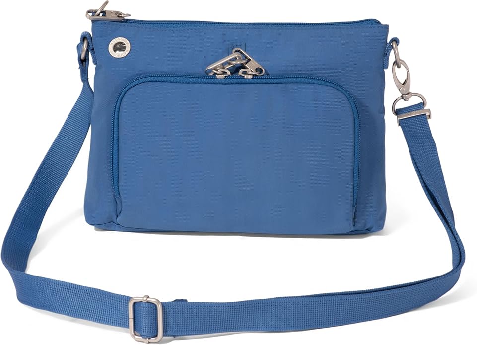 Baggallini womens Securtex Anti-theft Memento Crossbody Bag