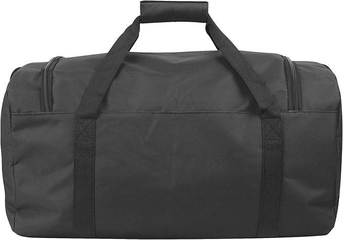 20 Inch, 40 Liter Duffel Bag for Men, Women Travel Weekender Overnight Carry-on Shoulder Duffel Tote Bag (Black)