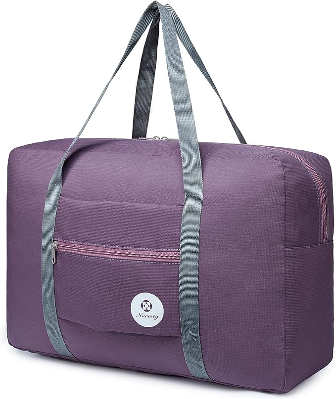 For Spirit Airlines Personal Item Bag 18x14x8 Foldable Travel Duffel Bag Tote Carry on Luggage Duffle Overnight for Women and Men