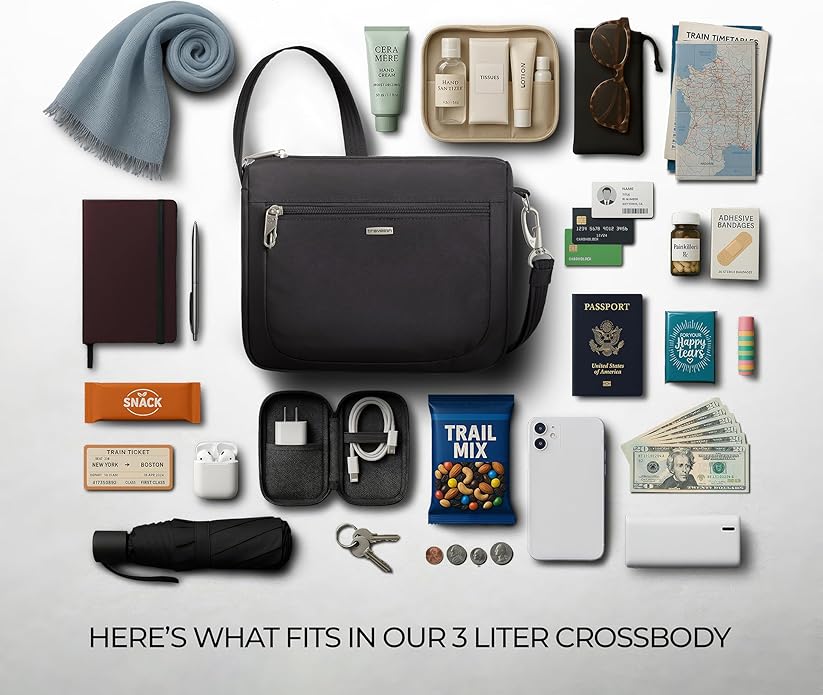 Travelon Anti-Theft Classic Small East/West Crossbody