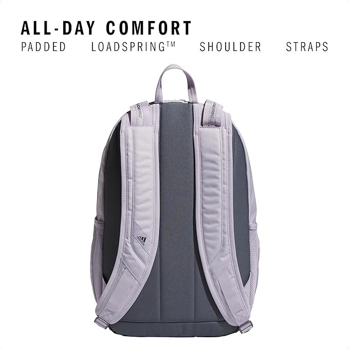 adidas Prime Backpack for Work, Travel Bag for Women and Men with Padded Compartment for Laptop