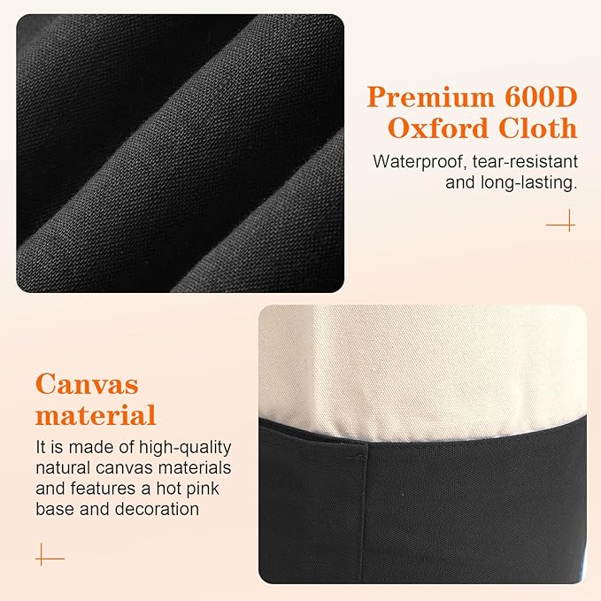 Black single-shoulder backpack-style laundry bag made of durable canvas material with a drawstring closure design, suitable for use at university, camping, laundromats, and apartments.