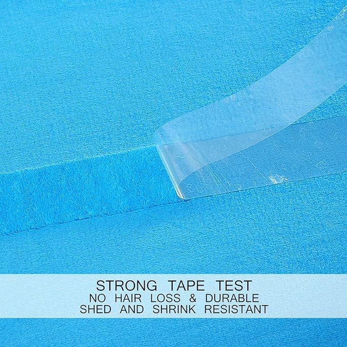 HOZY Soft Blanket Travel Size Fleece Warm Fuzzy Throw Blankets for The Bed Sofa Lightweight 350GSM Sky Blue 50"*61"