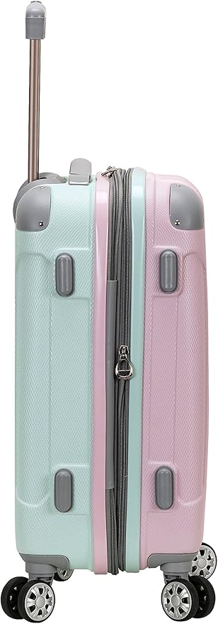 Rockland London Hardside Spinner Wheel Luggage, Mint, Carry-On 20-Inch