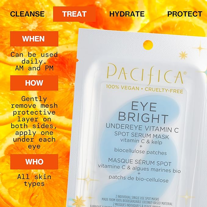 Pacifica, Mask Eye Serum Vitamin C Spot, 0.23 Fl Oz