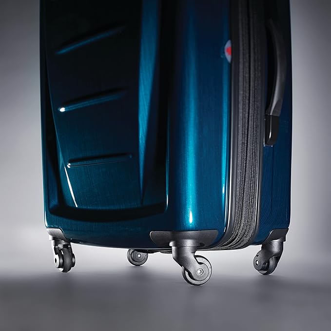 Samsonite Winfield 2 Hardside Expandable Luggage with Spinner Wheels, Deep Blue, 3-Piece Set (20/24/28)