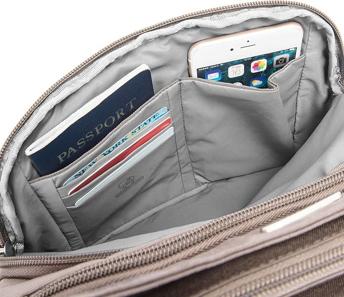 Travelon Anti-Theft Classic North/South Crossbody Bag
