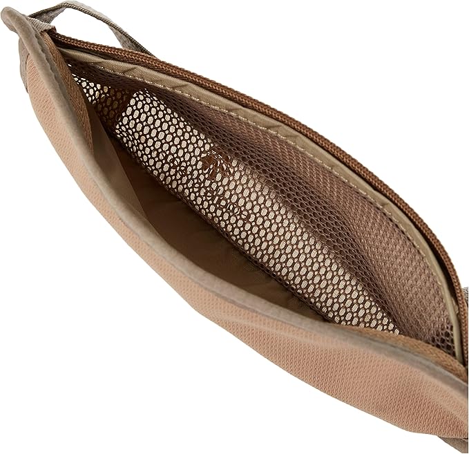 Eagle Creek Undercover Hidden Pocket - Travel Money Belt Deluxe for Men and Women, Khaki