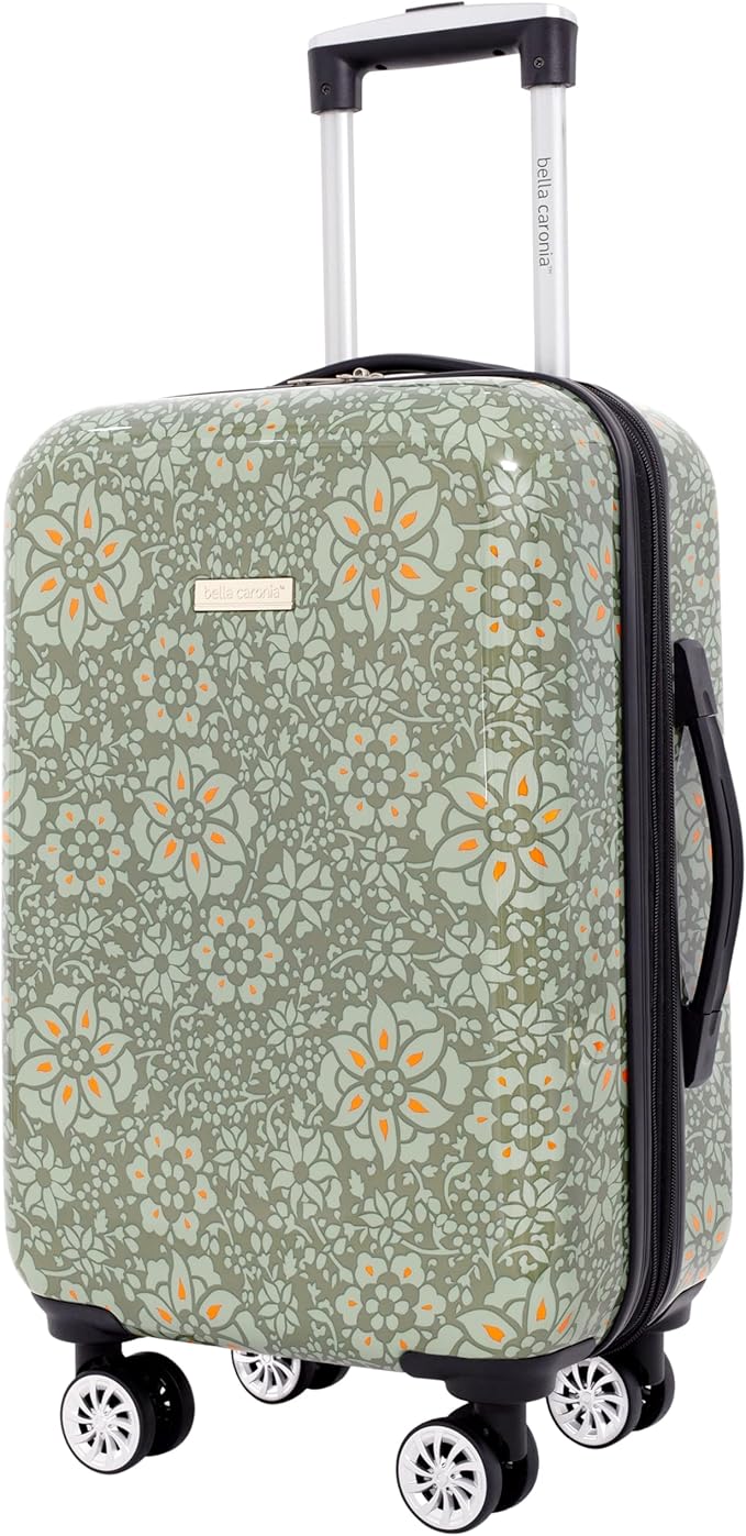 Travelers Club Unisex Bella Caronia Deluxe 20", 3 Piece, or 7 Piece Luggage & Travel Accessories Set Jamila
