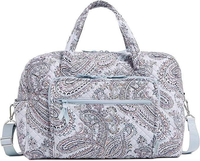 Vera Bradley womens Cotton Weekender Travel Bag