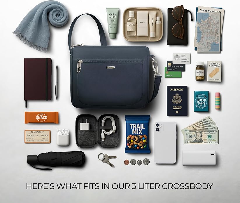 Travelon Anti-Theft Classic Small East/West Crossbody