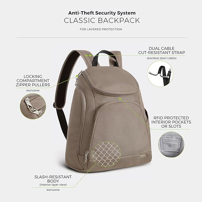 Travelon Anti-Theft Classic Backpack