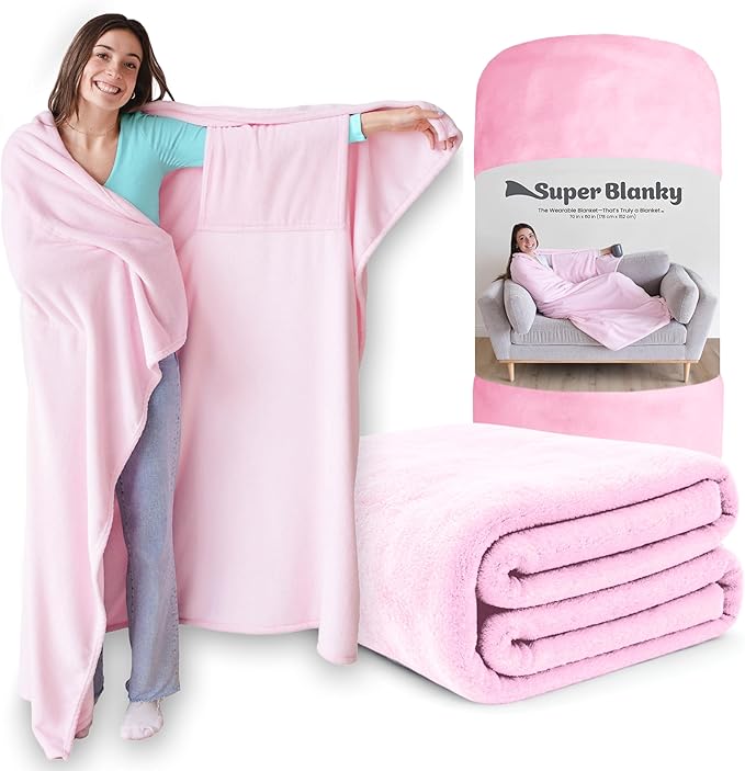 Wearable Blankets for Women, Adult Wearable Blanket Men, Mother's Day Gifts for Her, Wife Birthday Gift Ideas