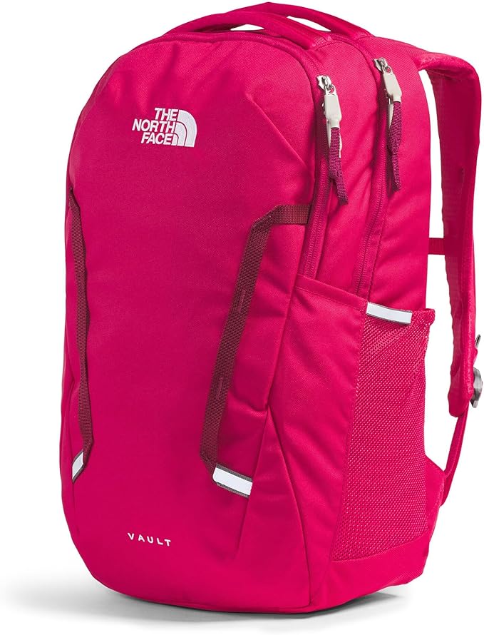 The North Face Women's Vault Everyday Laptop Backpack - Commuter Travel Bag, Water-Repellent, Spacious Main Compartment, Lali Guran/Rhododendron, One Size