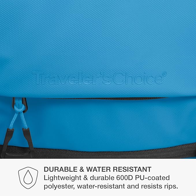 Traveler's Choice Softside Upright Wheeled Duffel Bag