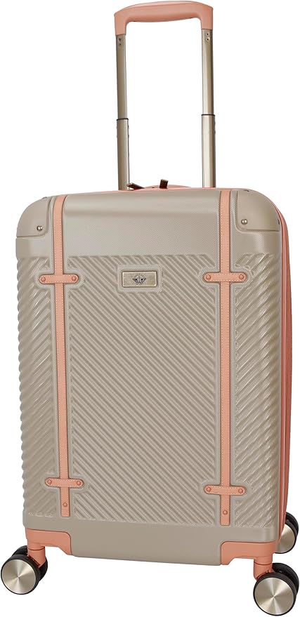 Dockers Spectra Hardside Expandable 8-Wheel Spinner Travel Carry On Luggage, 20-Inch, Timberwolf