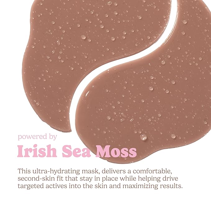 ESW Beauty Iced Chai Latte Under Eye Patches – Energizing & Firming - Soothing with Chai, Caffeine & Peptides for Tired Under Eyes & Dark Circles