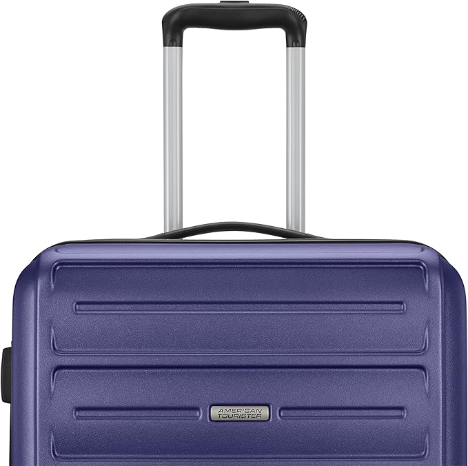 American Tourister Westridge Hardside Luggage Set with Spinner Wheels, Dusk Purple, Carry-On
