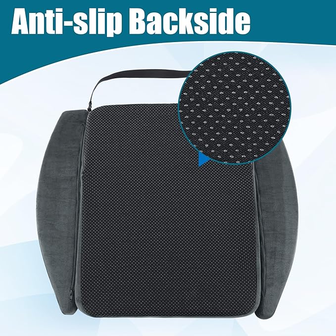 BALAPET Ultra Soft Gaming Chair Cushion for Long Sitting Gamers,Tailbone Pain Reduce Cushion for Office Chair(Gray)
