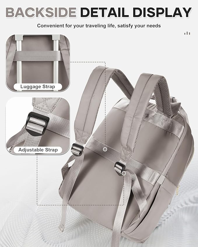 wepadre Small Travel Backpack Carry on Flight Approved Personal Item Travel Bag Carry on Backpack for Women Work Laptop Backpack for Traveling Carry on Luggage Mochila De Viaje