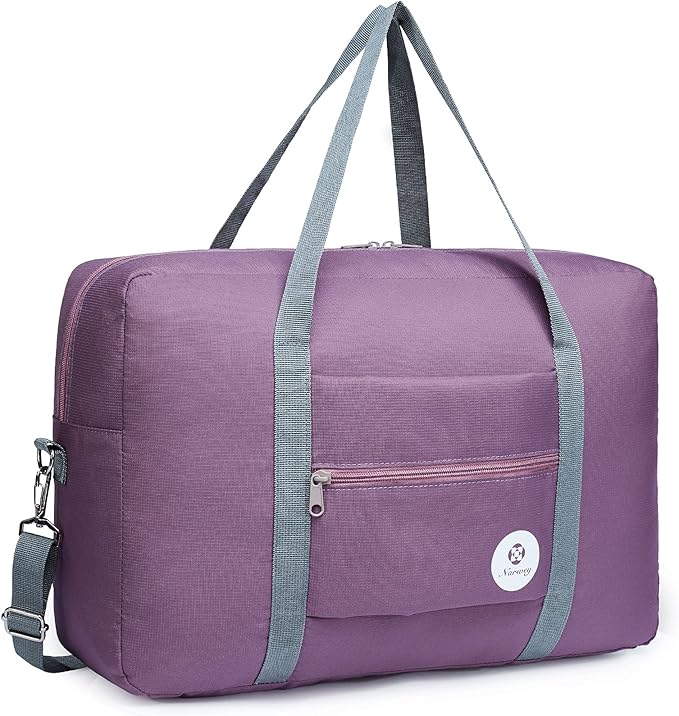 For Spirit Airlines Personal Item Bag 18x14x8 Foldable Travel Duffel Bag Tote Carry on Luggage Duffle Overnight for Women and Men