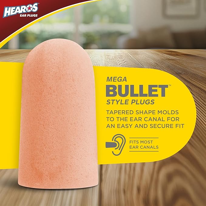 Hearos, Ear Plugs Ultimate Softness, 12 Count