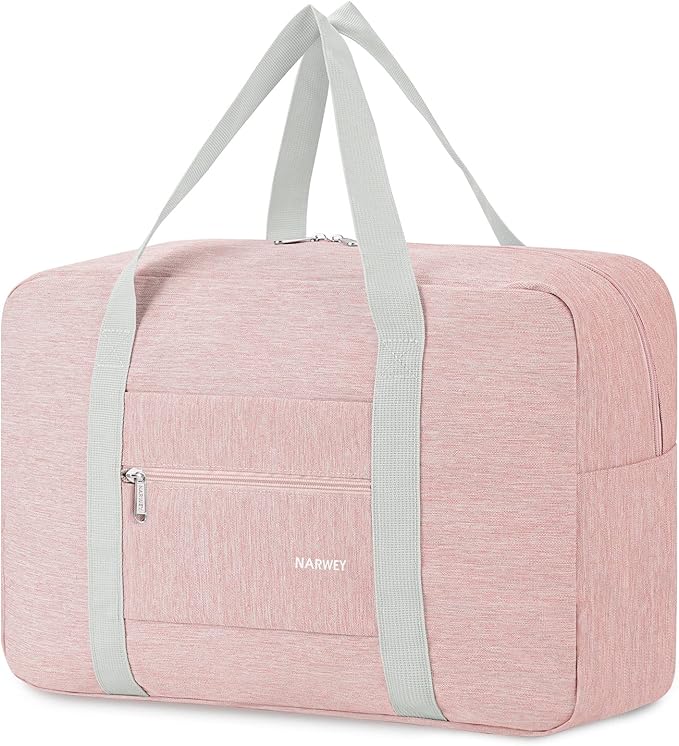 For Spirit Airlines Personal Item Bag 18x14x8 Foldable Travel Duffel Bag Tote Carry on Luggage Duffle Overnight for Women and Men