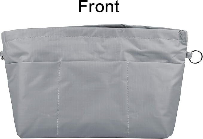Vercord Handbag Purse Tote Pocketbook Organizer Insert Zipper Closure 11 Pockets 3 Sizes Many Colors