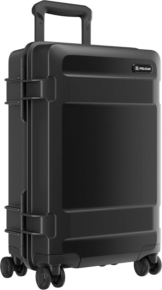 Pelican ATX Luggage - Hardside Carry On Luggage with Wheels - 22 Inch Carry On Bag - Airline Approved (Black)