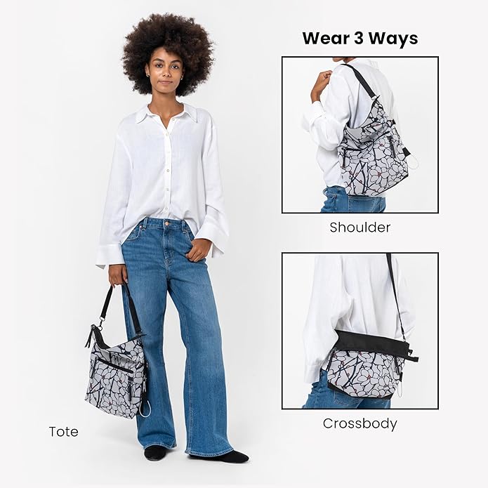 Sherpani Vale, Anti Theft Versatile Crossbody Bag, Fashion Tote Bag, Travel Shoulder Bag, Designer Handbag for Women