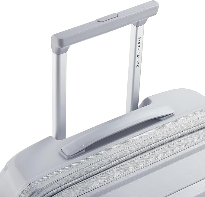 DELSEY Paris Dune Hardside Expandable Luggage with Spinner Wheels, Lunar Rock, Checked-Medium 25 Inch