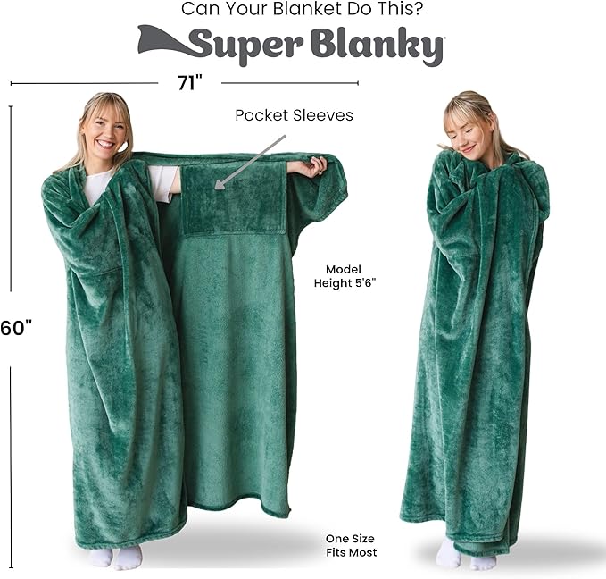 Wearable Blankets for Women, Adult Wearable Blanket Men, Mother's Day Gifts for Her, Wife Birthday Gift Ideas