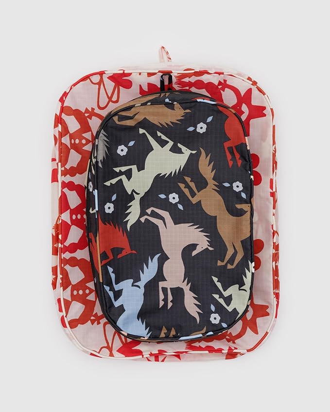 BAGGU Packing Cube Set - Western Cut Outs