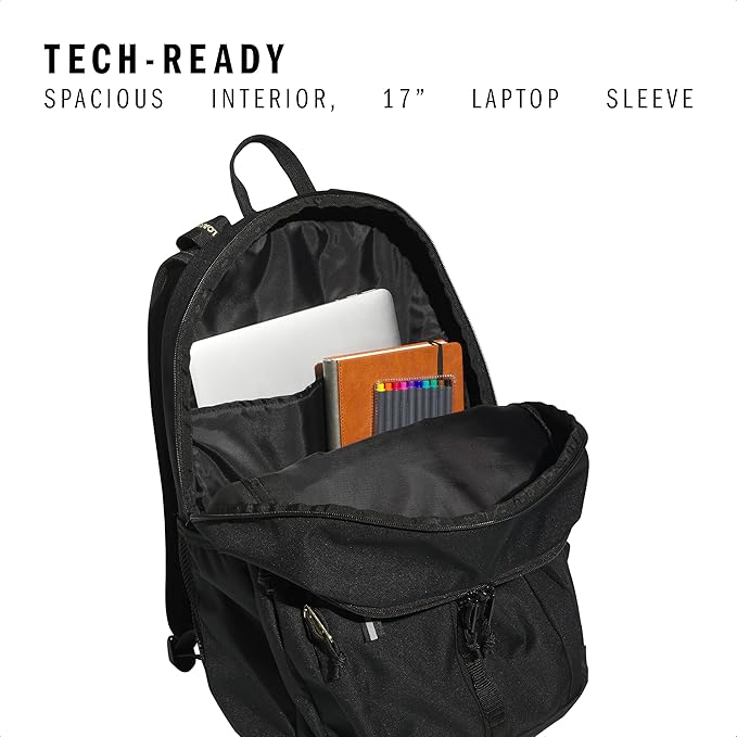 adidas Prime Backpack for Work, Travel Bag for Women and Men with Padded Compartment for Laptop