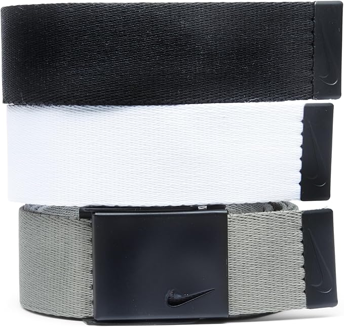 Nike Men's 3 Pack Web Belt