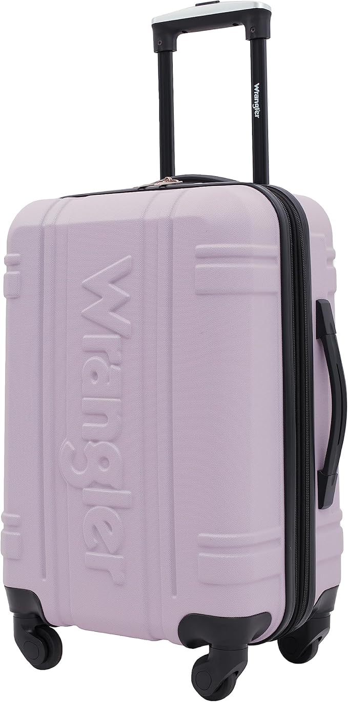 Wrangler 20" Astral Hardside Carry-On Luggage, Lilac