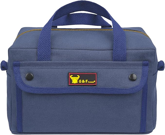 Waxed Canvas All Purpose Military Style Duffle Bag, Water-Resistant, Adjustable Strap, Fully Lined, Double Zipper Closure, heavy Duty, Olive Green