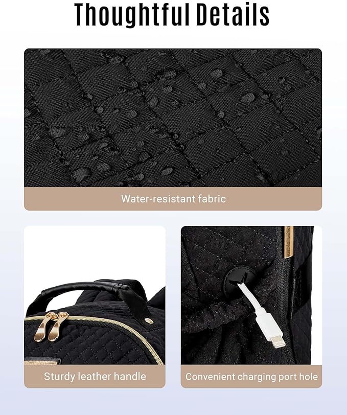 LIGHT FLIGHT Women Backpack for Work Laptop Backpack Women Travel Backpack Laptop Bag 15.6'' Laptop backpack