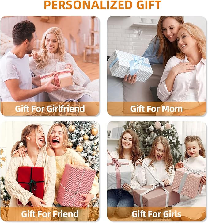 Gifts for Women, Initial Travel Duffle Bag, Personalized Weekender Overnight Bags, Gift for Mom Friend College Girl Graduation Teacher（Beige,C)