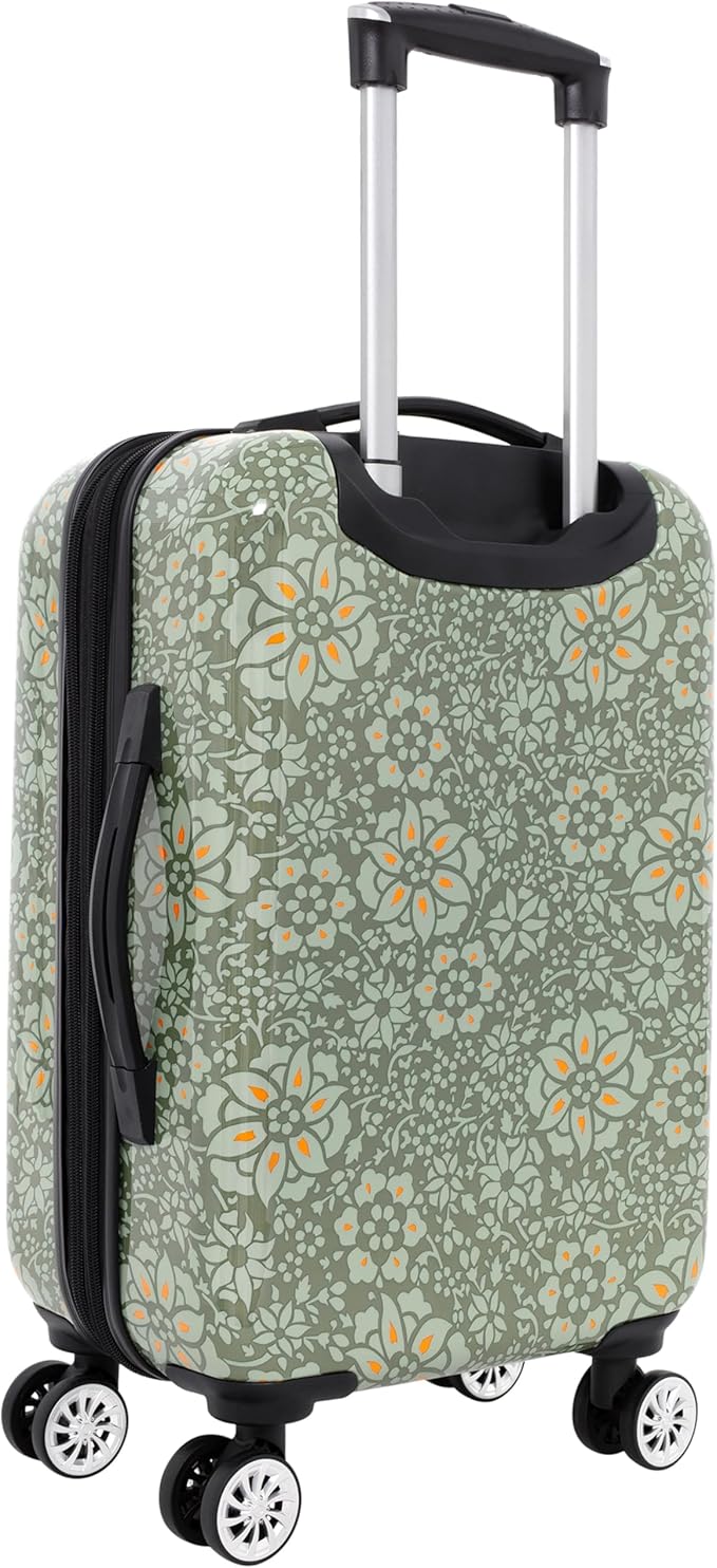 Travelers Club Unisex Bella Caronia Deluxe 20", 3 Piece, or 7 Piece Luggage & Travel Accessories Set Jamila