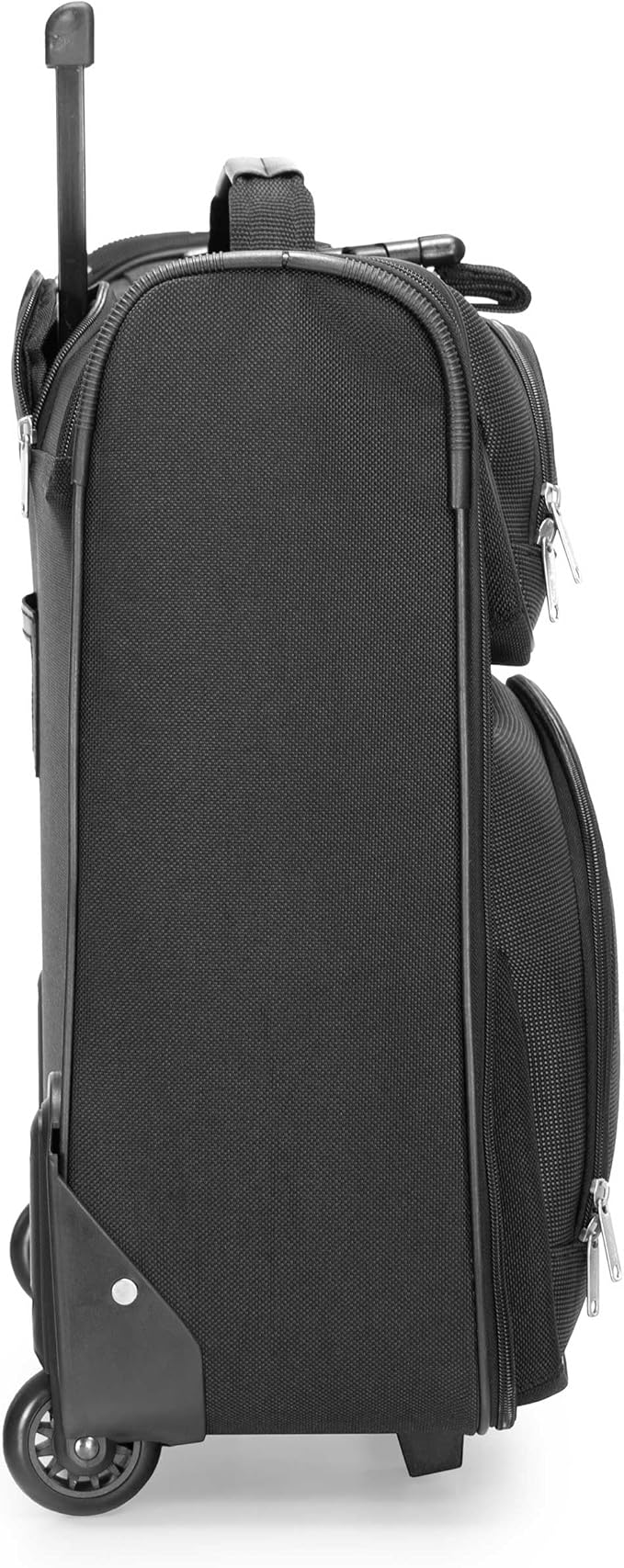 Travel Select Amsterdam Business Rolling Garment Bag, Softside Expandable Rolling 2-Wheeled Suit Carrier, Gray, One Size