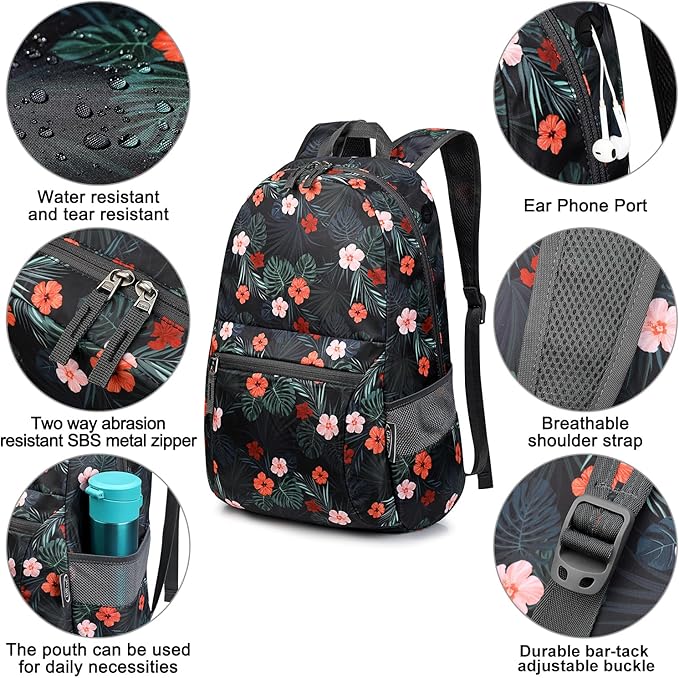 G4Free 20L Small Foldable Ultralight Waterproof Backpack for Camping Hiking Cycling Men Women