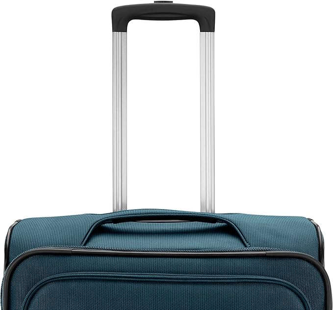 Samsonite Ascella 3.0 Softside Expandable Luggage with Spinner Wheels, 3-Piece Set (20/25/28), Teal/Black