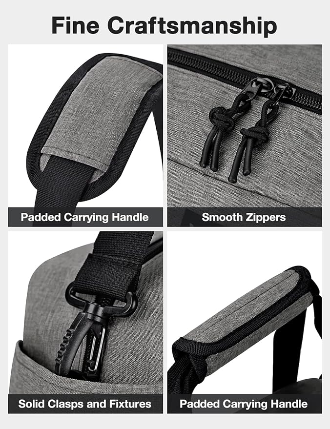 Noozion 14 inch Small Gym Bag for Women & Men, Lightweight Carry On Mini Duffle Bag with Multiple Pockets, Sports Bag for Travel and Workout.