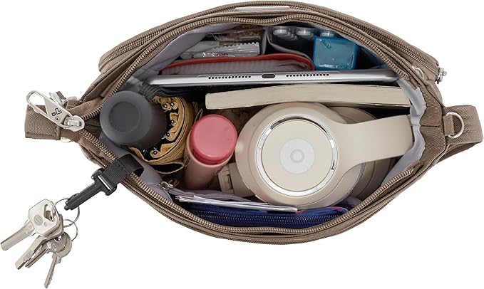 Travelon Anti-Theft Classic North/South Crossbody Bag