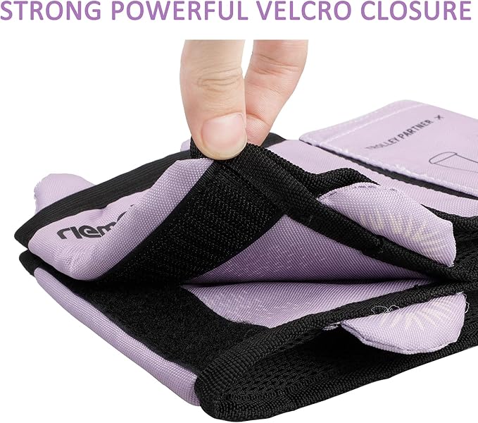 riemot Luggage Travel Cup Holder Free Hand Drink Carrier - Hold Two Coffee Mugs - Fits Roll on Suitcase Handles - Gifts for Flight Attendants Travelers Accessories Cute Rabbit Purple