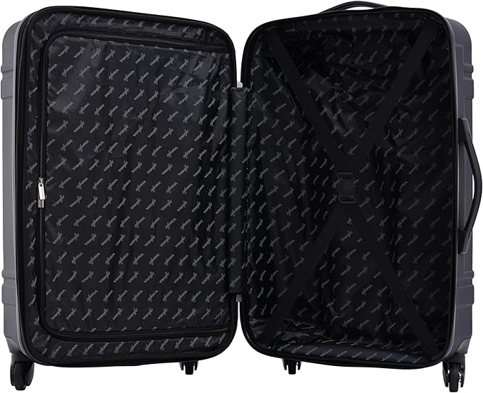 Wrangler 3 Piece Astral Travel Luggage Set, Dark Sapphire