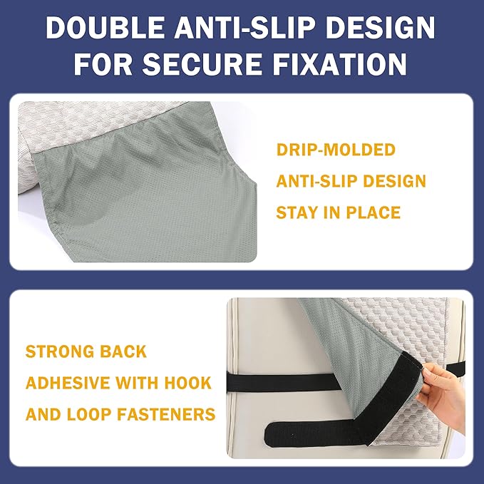 BALAPET Shredded Memory Foam Neck Pillow for Recliners, Ergonomic Headrest Cushion for Neck Pain Relief and Cervical Support, Suitable for Side Sleeping at Home and Office, Patent Pending(Coffee)